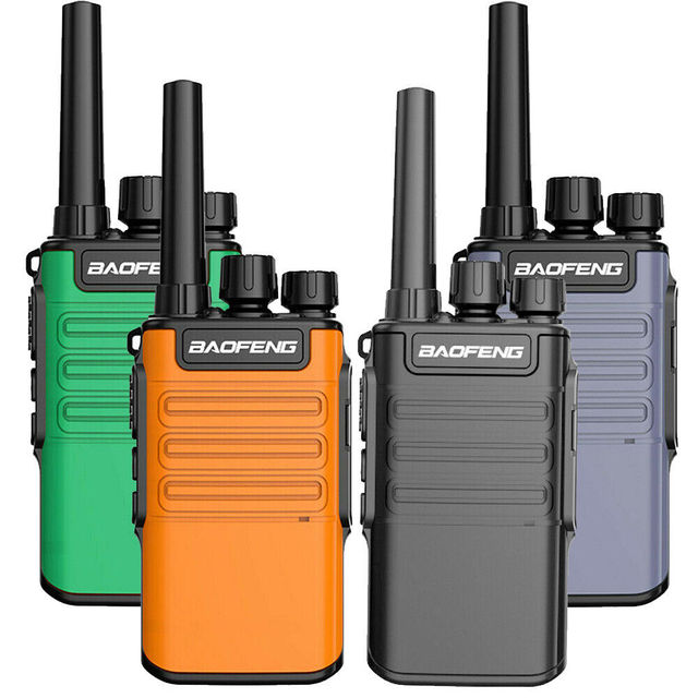 Baofeng BF-V8 Mini Walkie Talkie UHF 400-470MHz Two Way Radio Portable Transceiver Intercom with Type-C Charging