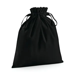 Sac à cordon en coton biologique, sacs de sport écologiques pour promotions - Product Image 4