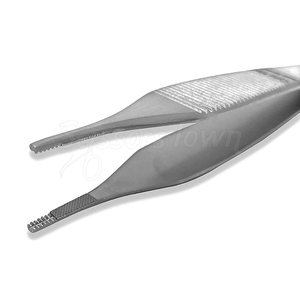 Fórceps de tejido quirúrgico médico con mango ergonómico y dentados finos para aplicaciones clínicas precisas - Product Image 6