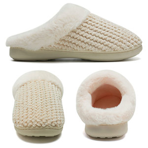 Custom Logo Disposable Comfortable Best Material Wholesale Unisex Breathable <b>Slippers</b> Quick Dry Fleece <b>Slippers</b>, - Product Image 2