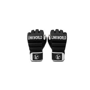 Gants MMA professionnels en cuir pour tous les âges 14 oz Logo personnalisé Muay Thai MMA Kickboxing Training y compris les gants - Product Image 1