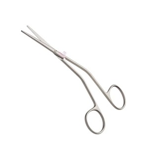Ciseaux chirurgicaux manuels dorsaux angulaires en acier inoxydable de haute qualité de 14 cm, outil de chirurgie plastique, haute précision, réutilisables - Product Image 5
