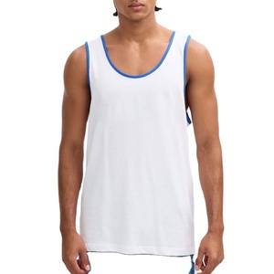 Chaleco sin Mangas de Diseño Holgado y Moderno, Color Liso, Transpirable, de Secado Rápido, Estilo Deportivo Urbano, Mezcla de Poliéster/Algodón - Product Image 1