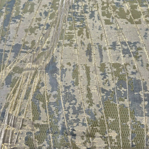 Tela Jacquard de poliéster con brillo ultra suave turco, brocado metálico de lujo para niñas con hilo especial, color de 2 a 6 para Abaya - Product Image 1