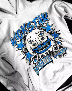 Y2k hommes Streetwear mode survêtement pour hommes poids lourd coton polaire vêtements surdimensionné pantalons de survêtement et sweat à capuche ensemble pour hommes - Product Image 3