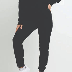 Venta caliente Casual Jogger Sweat Pants para mujer Pantalones elásticos con cierre de cordón transpirable Ropa de calle de alta calidad - Product Image 3