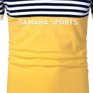 Venta al por mayor de los hombres de manga corta Turn-Down Polo Poliéster Regular Fit Hombre de negocios de trabajo Polos - Product Image 6