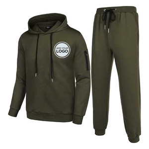 Ensemble de survêtements pour hommes Survêtements pour hommes 2 pièces Survêtement décontracté Athlétique Jogging Ensemble à capuche Survêtement Jogging Survêtements - Product Image 3