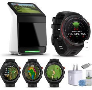 จอภาพกอล์ฟและเครื่องจำลองการเล่นกอล์ฟรุ่นใหม่เกรดอุตสาหกรรม R-50 พร้อมกระเป๋าพกพา คุณสมบัติขั้นสูงสำหรับการวัดค่าลูกกอล์ฟและไม้กอล์ฟ - Product Image 4