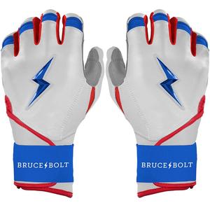 Qualité supérieure Manchette Longue Personnalisé Unisexe Gants de Frappeur de Baseball Jeunes Adultes Respirant Cabretta Cuir Guantes Bateo Beisbol - Product Image 3