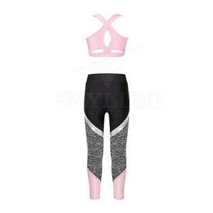 Wholesale 2 Piece <b>Yoga</b> Fitness Gym Clothes Women High Quality Customized Printing Light Weight Women <b>Yoga</b> <b>Set</b> - Product Image 2