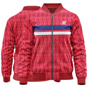 Veste à fermeture éclair intégrale sublimée pour homme, manches longues, légère, athlétique, pour la course à pied et l'exercice - Product Image 6