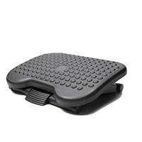 Repose-pieds moderne en plastique avec massage, pliable et extensible, pour le bureau et la relaxation à la maison