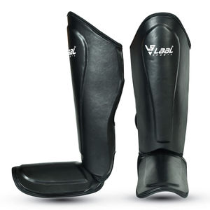 Espinilleras de Cuero para Boxeo, Muay Thai, MMA, Protección de Alto Impacto, Almohadillas de Alta Calidad Ecológicas para Empujar - Product Image 4