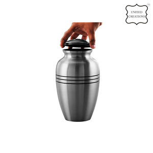 Mettez la bougie et les cendres Urne de crémation grande en acier inoxydable pour les urnes de crémation pour adultes - Product Image 3