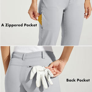 Pantalones de golf OEM de corte personalizado para hombre con tela transpirable, diseño de logotipo personalizado, ideal para deportes y eventos al aire libre - Product Image 6