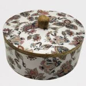 Set of 2 <b>Table</b> Decoration Kitchen Ware Food and Roti Storage Container Restaurant Hotels and Wedding <b>Table</b> Top Chapati Container - Product Image 4