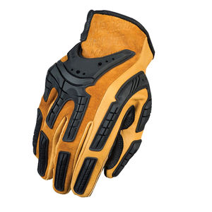 Gants de mécanicien fabriqués en cuir synthétique de haute qualité et coutures renforcées Gants de mécanicien adaptés à l'atelier - Product Image 3