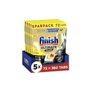 Lavavajillas ecológico Ultimate Plus Infinity Shine 210 Tabs para acabado de limón, grasa resistente brillante, la más intensa y efectiva - Product Image 3