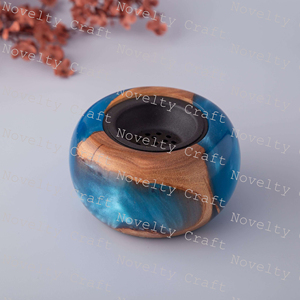 กระถางธูปไม้อีพอกซีเรซิน madhkan Arabic เครื่องพ่นอโรมาเทอราพีสำหรับกลิ่นหอมในบ้านและใช้ทางศาสนา2025ใหม่ - Product Image 4