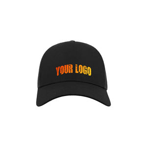 Vente en gros de casquette camionneur de basket-ball à bord incurvé avec logo brodé personnalisé à 5 panneaux pour hommes casquette en coton avec maille snapback - Product Image 6