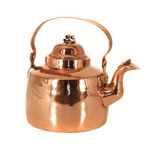 กาต้มน้ำชากาแฟโลหะทองแดงบริสุทธิ์,กาต้มชากาแฟแบบโต๊ะเสิร์ฟน้ำชากาต้มน้ำชา - Product Image 5