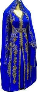 Dubai Moroccan Kaftan Arabic <strong>Abaya</strong> Maxi Hand Beaded Caftan Floor Length Party Wear Wedding Gown Beach Stylish Jellabiya
