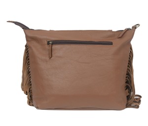 Sac à main en cuir véritable décontracté pour femmes avec motif de cheveux sculpté à la main, fabriqué en Inde directement auprès du fabricant - Product Image 4