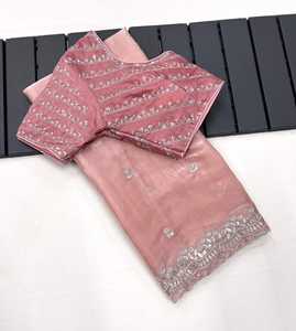 Luxe Designer Pure Banarasi Gouden Zari Weven Zachte Zijde <span class=keywords><strong>Saree</strong></span> Voor Bruiloften Feesten Indiase Fabrikant Pakistani Stijl
