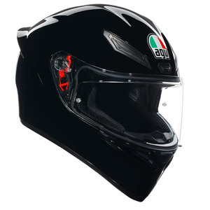 Agv K1 S E2206 Màu Đen Aero Spoiler Đường Xe Máy Mũ Bảo Hiểm Với Siêu Tầm Nhìn Visor Khô Thoải Mái Vải Cho Cưỡi An Toàn - Product Image 1