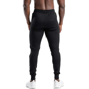 Pantalon de jogging sur mesure pour hommes, vêtements de rue, pantalon de jogging empilé, ceinture élastique en coton, tenue décontracté, vente en gros - Product Image 3