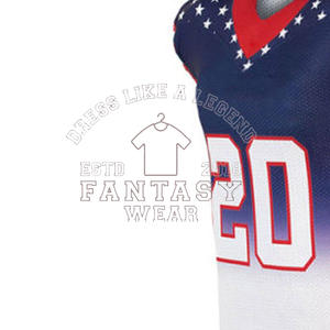 FANTASY WEAR 2026, Último Diseño, Jersey de Fútbol Americano con Estampado por Sublimación, Uniforme de Fútbol con Bordado Personalizado - Product Image 5