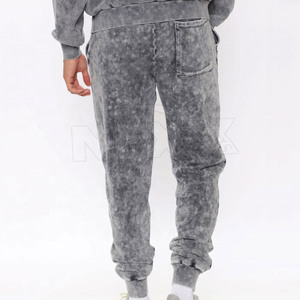 Survêtement délavé à l'acide de grande taille pour hommes, pull décontracté en coton de haute qualité, design respirant - Product Image 6