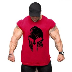 เสื้อกล้ามพรีเมี่ยมผ้าฝ้ายออร์แกนิค100% สำหรับผู้ชายเสื้อกล้ามวิ่งจ็อกกิ้งขนาดใหญ่พิเศษเสื้อกล้ามพิมพ์ลาย3D ออกแบบได้ตามต้องการสำหรับใส่ไปยิม - Product Image 4