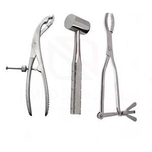 Kit complet de chirurgie dentaire, forceps de maintien osseux |   Ensemble d'instruments chirurgicaux dentaires réutilisables en acier inoxydable de qualité supérieure CE SURGICAL - Product Image 6