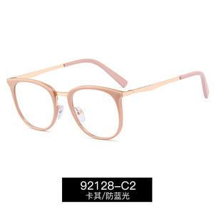 Gafas de Metal Vintage Unisex de Moda 2019, Monturas de Gafas, Gafas Ópticas Ovaladas para Mujer - Product Image 5