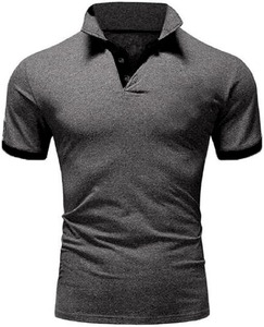 T-shirt polo 100% coton de haute qualité à la mode personnalisé de couleur marron T-shirts pour hommes Polo Logo personnalisé T-shirt PlainPolo - Product Image 6
