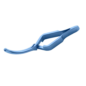 Pinces de bouledogue atraumatiques DEBAKEY de qualité supérieure incurvées couleur bleue enduite 7.5 cm 3 pouces Debakey Hess pince de bouledogue - Product Image 6