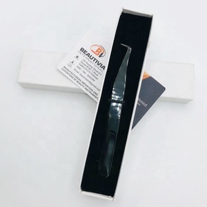 Las mejores pinzas profesionales de volumen de bota delgada de 90 grados, logotipo personalizado, extensión de pestañas de gran cantidad de acero inoxidable sostenible - Product Image 2