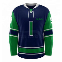 Produsen Pakistan Jersey Hoki Es Ukuran Besar Pakaian Olahraga Remaja Jersey Hoki Es
