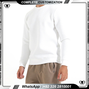 Sweatshirts respirants personnalisés Sweatshirts surdimensionnés à sublimation pour hommes - Product Image 3