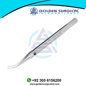 Juego al por mayor de fórceps corneales Perl oftálmicos quirúrgicos Instrumento de acero inoxidable de 0,08mm para cirugía ocular izquierda - Product Image 2