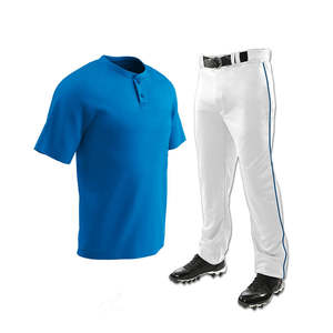 Uniforme de baseball personnalisé OEM pour hommes, vêtements de sport légers à séchage rapide, matériau respirant avec impression de logo fabriqué au Pakistan 2025 - Product Image 5