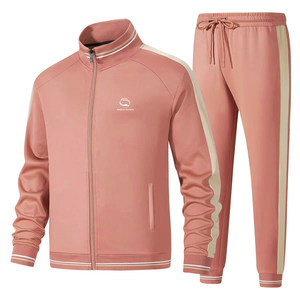 Conjunto de chándal con logotipo bordado personalizado, fábrica, diseño clásico, chándales estándar suaves y cómodos - Product Image 2