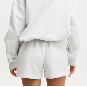 กางเกงขาสั้นผู้หญิงมาใหม่ ชุดกีฬาฤดูร้อน ระบายอากาศได้ดี ผ้าฝ้ายฟลีซ 100% กางเกงขาสั้นระบายอากาศสำหรับผู้หญิง - Product Image 5