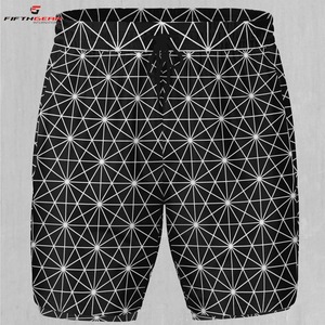 Logo personnalisé Streetwear École Polyester Grande Taille Vintage Patchwork Bandana Broderie Paisley Imprimer Mesh Basketball Shorts - Product Image 5