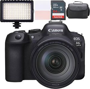 Meilleur appareil photo hybride plein format Canon EOS R6 Mark II de haute qualité avec objectif RF24-105mm F4 L USM, 24,2 mégapixels - Product Image 4