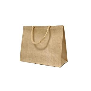 Bolsa de playa de yute de alta resistencia, bolso de compras de algodón con asa de cuerda de algodón ecológico, Impresión de logotipo personalizado, hecho en Bangladesh, novedad - Product Image 5