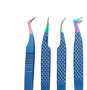 Juego de pinzas para cejas y pestañas de diseño personalizado de 6 piezas de alta calidad ahora disponible a un precio razonable - Product Image 2