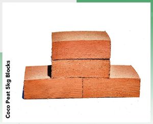 Qualité supérieure Noix de coco Coco Tourbe ou Coco Pith 5kg Brique pour la literie des animaux avec prix de marché raisonnable - Product Image 3